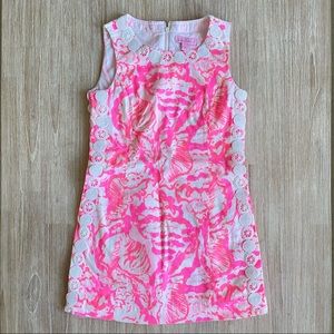 Lilly Pulitzer Mini Mila Shift Dress Size 7